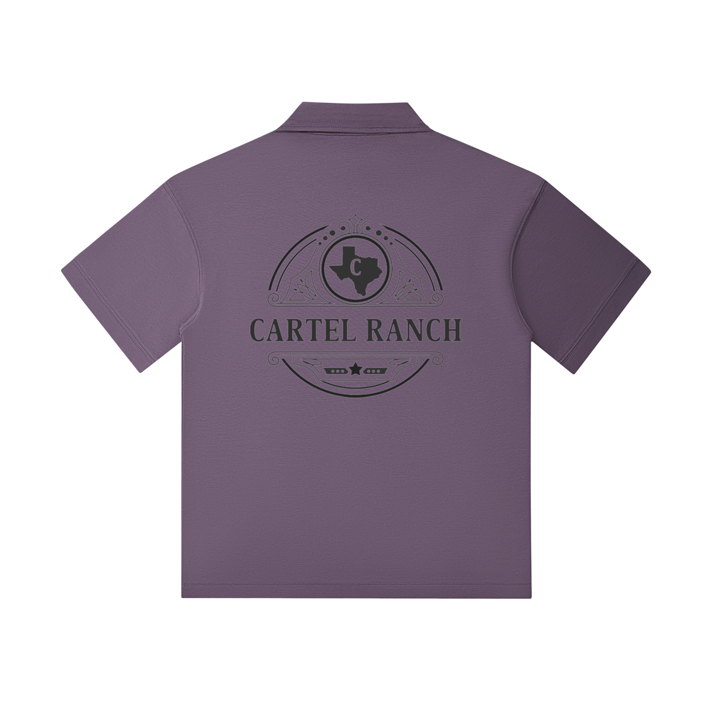 Drop Shoulder Short-Sleeve Polo