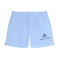 Striped Elastic Waist Shorts