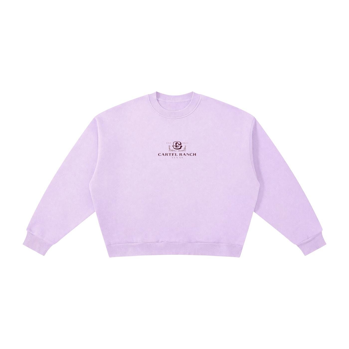 Boxy Fleece Crewneck Sweatshirt