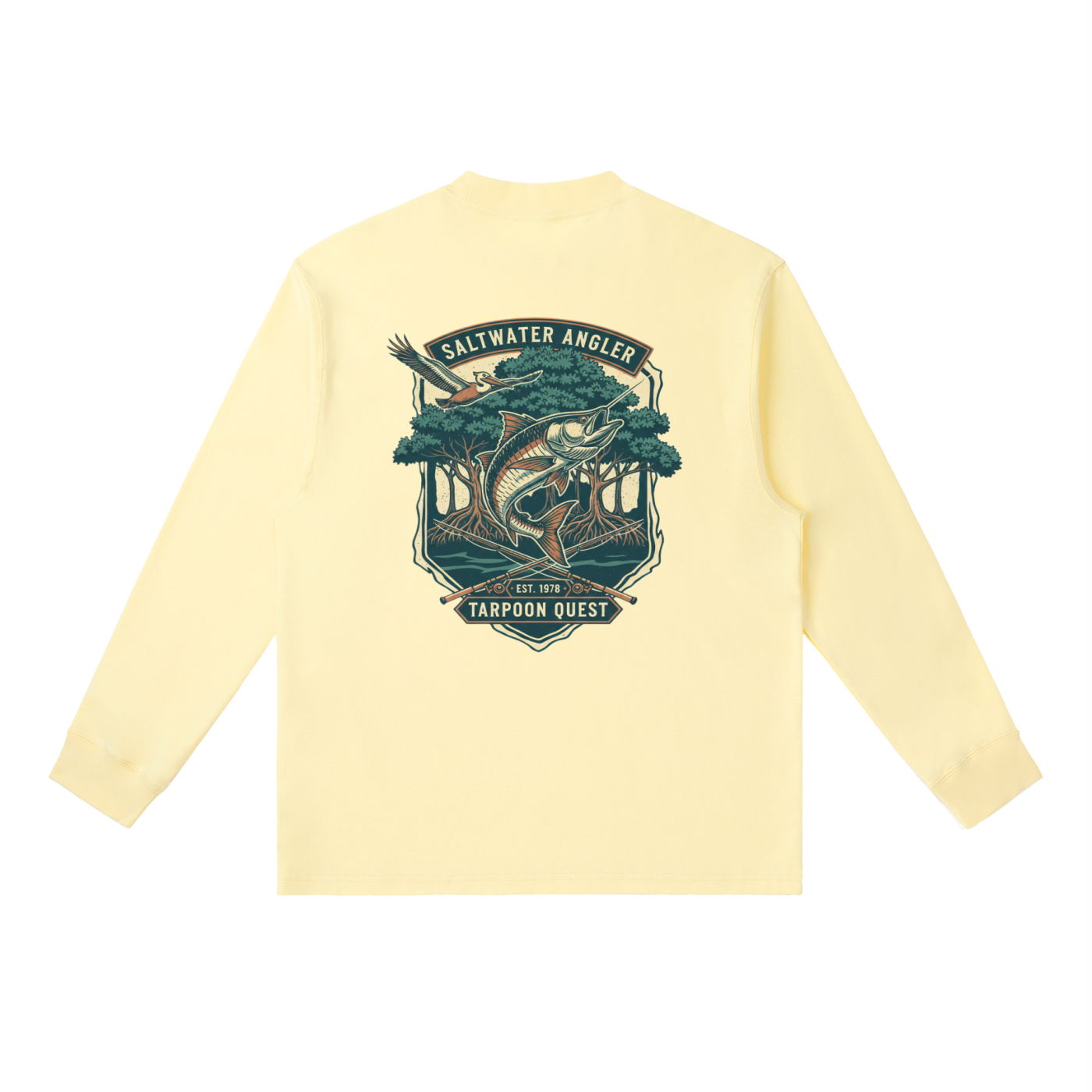 Essential Crewneck Long-Sleeve T-Shirt
