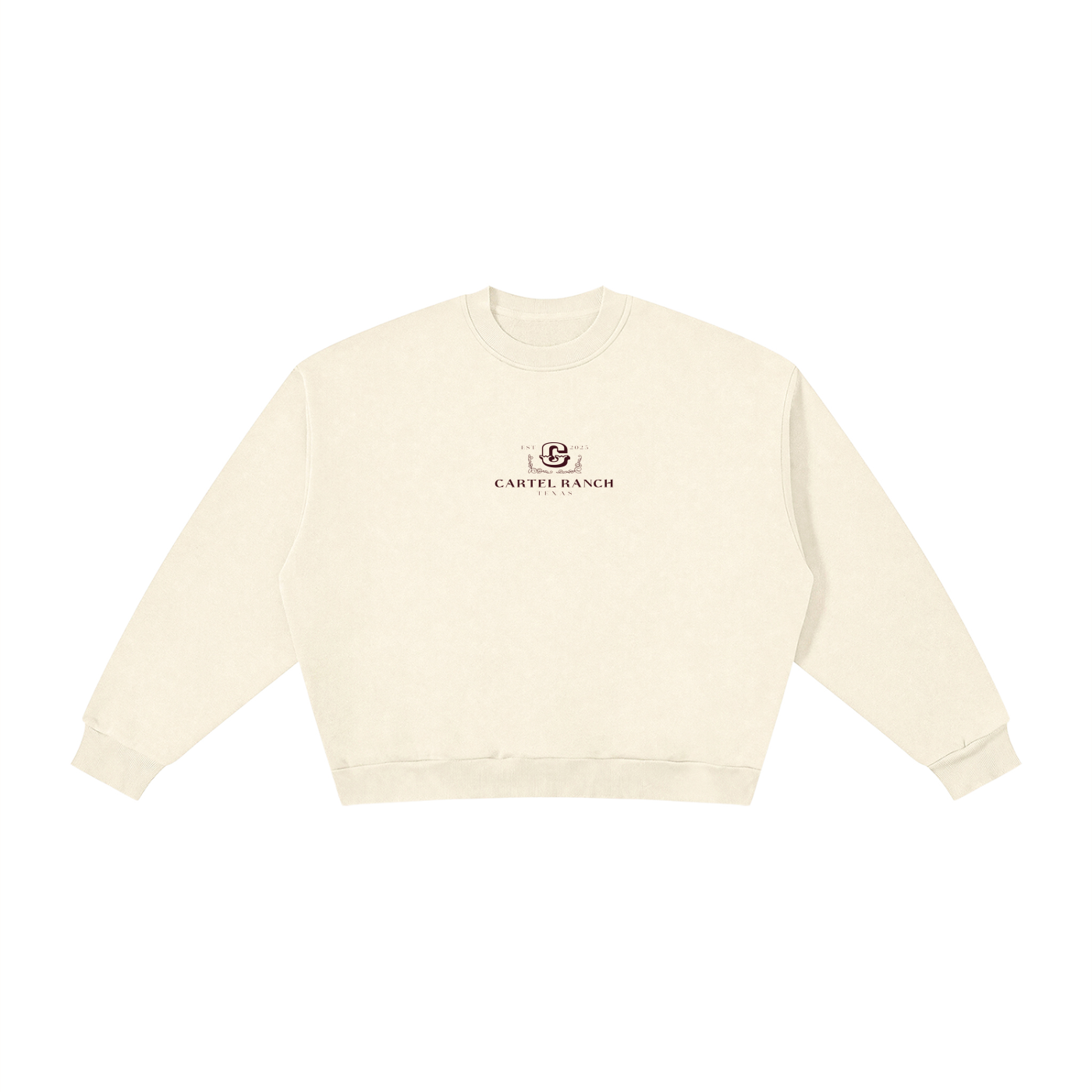 Boxy Fleece Crewneck Sweatshirt