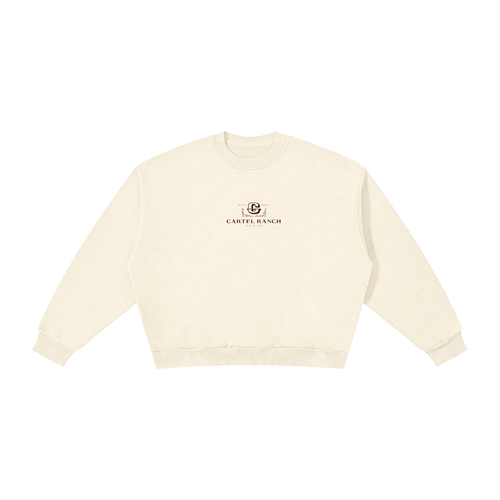 Boxy Fleece Crewneck Sweatshirt