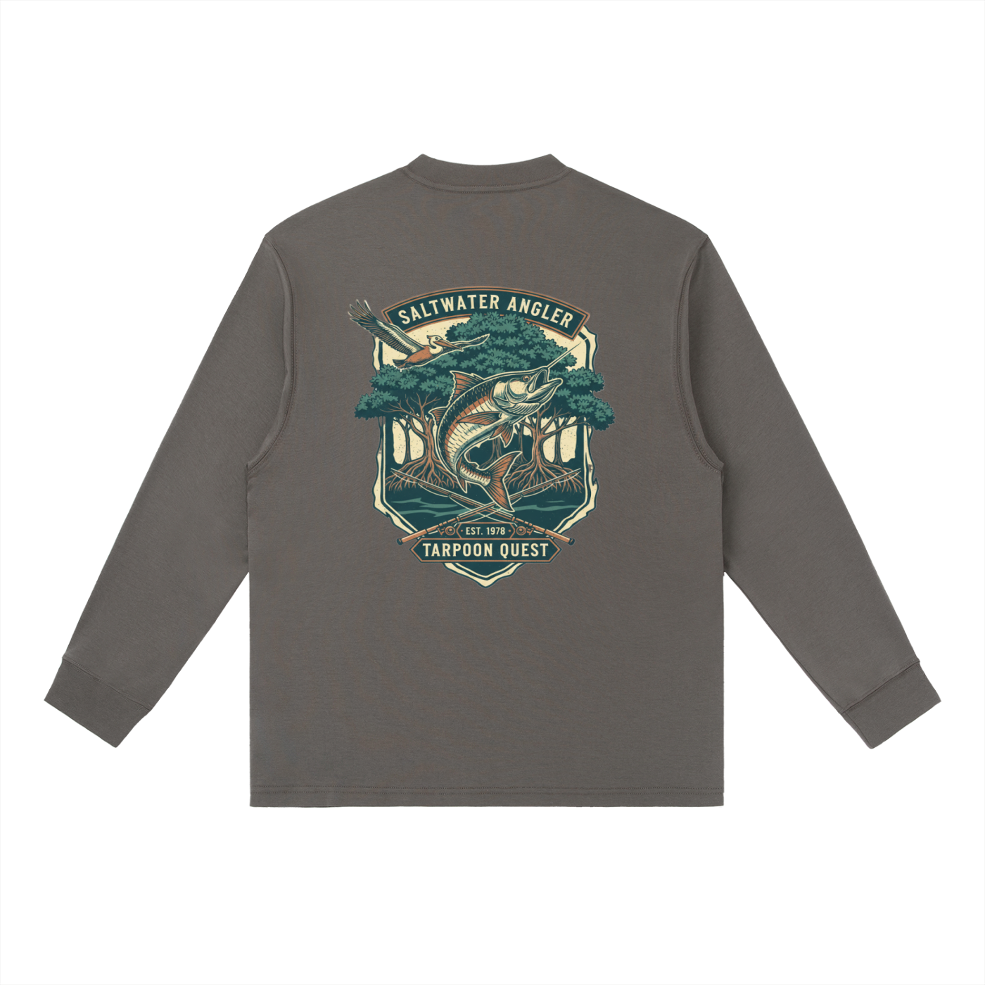 Essential Crewneck Long-Sleeve T-Shirt