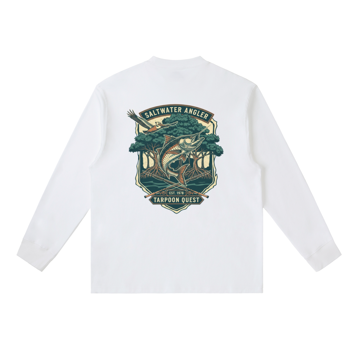 Essential Crewneck Long-Sleeve T-Shirt