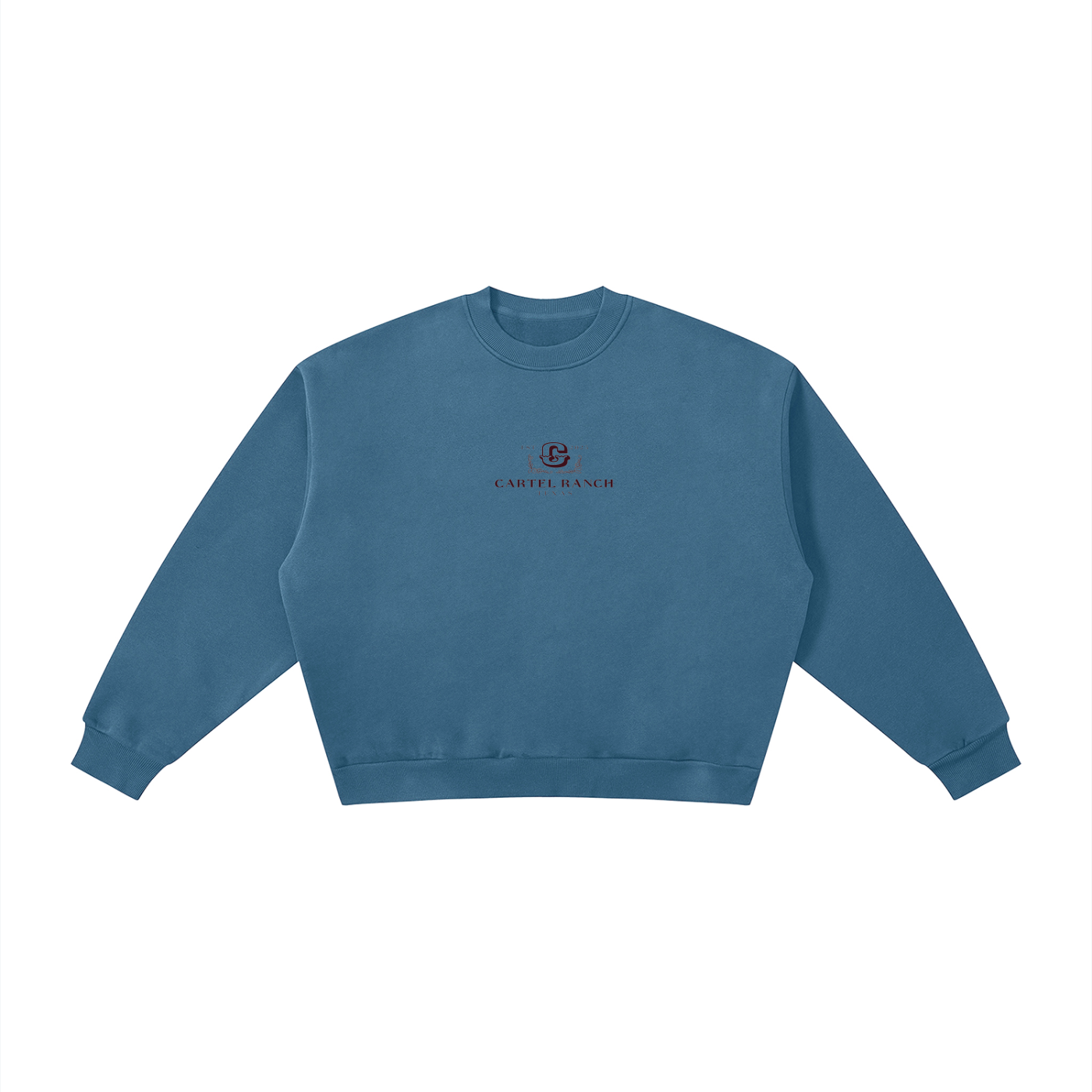 Boxy Fleece Crewneck Sweatshirt