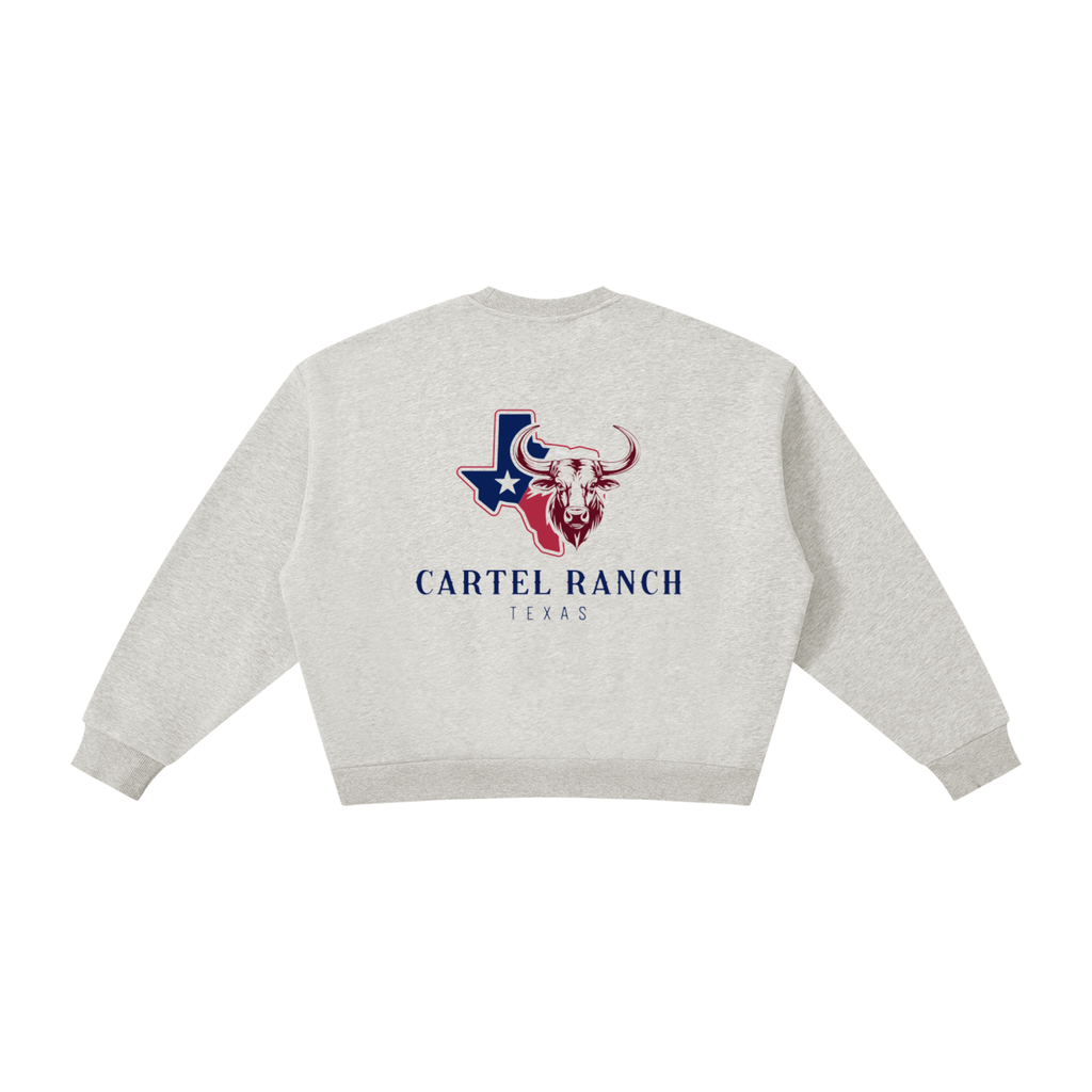 Boxy Fleece Crewneck Sweatshirt