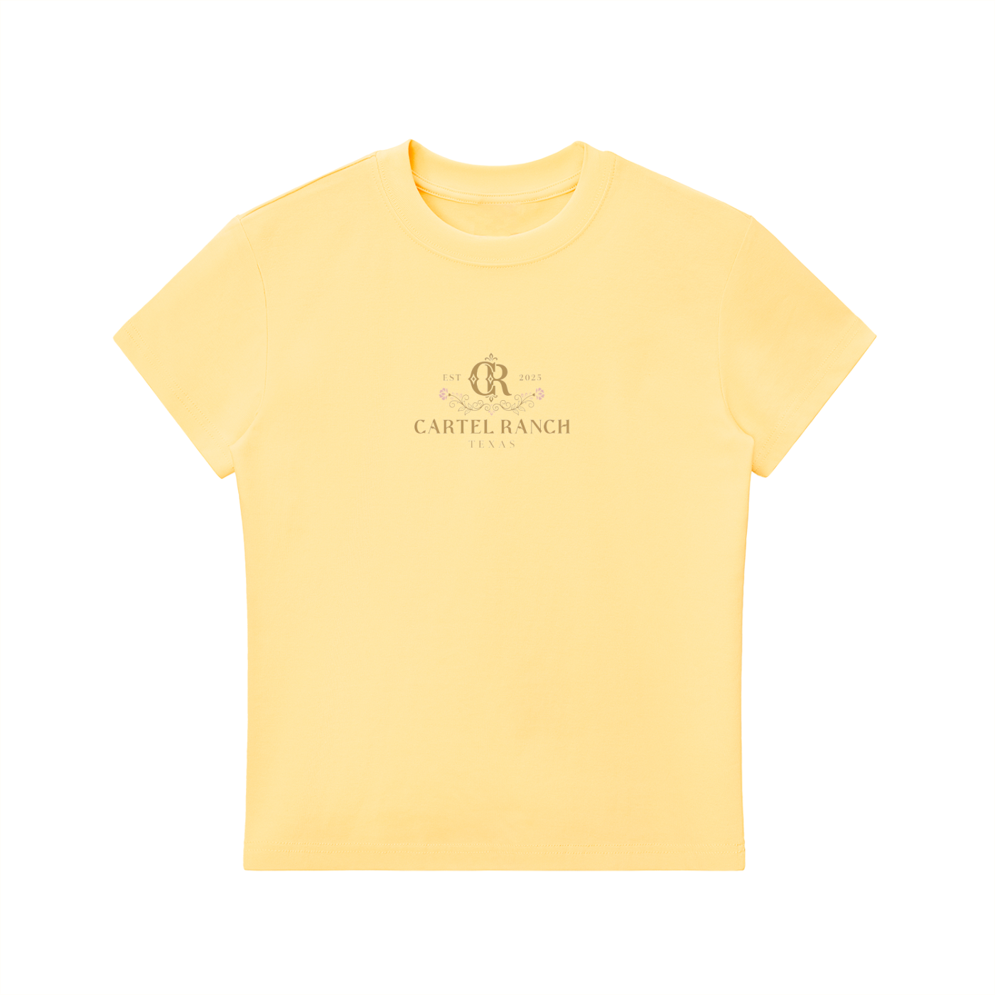 Essential Bodycon Crewneck T-Shirt