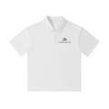 Drop Shoulder Short-Sleeve Polo