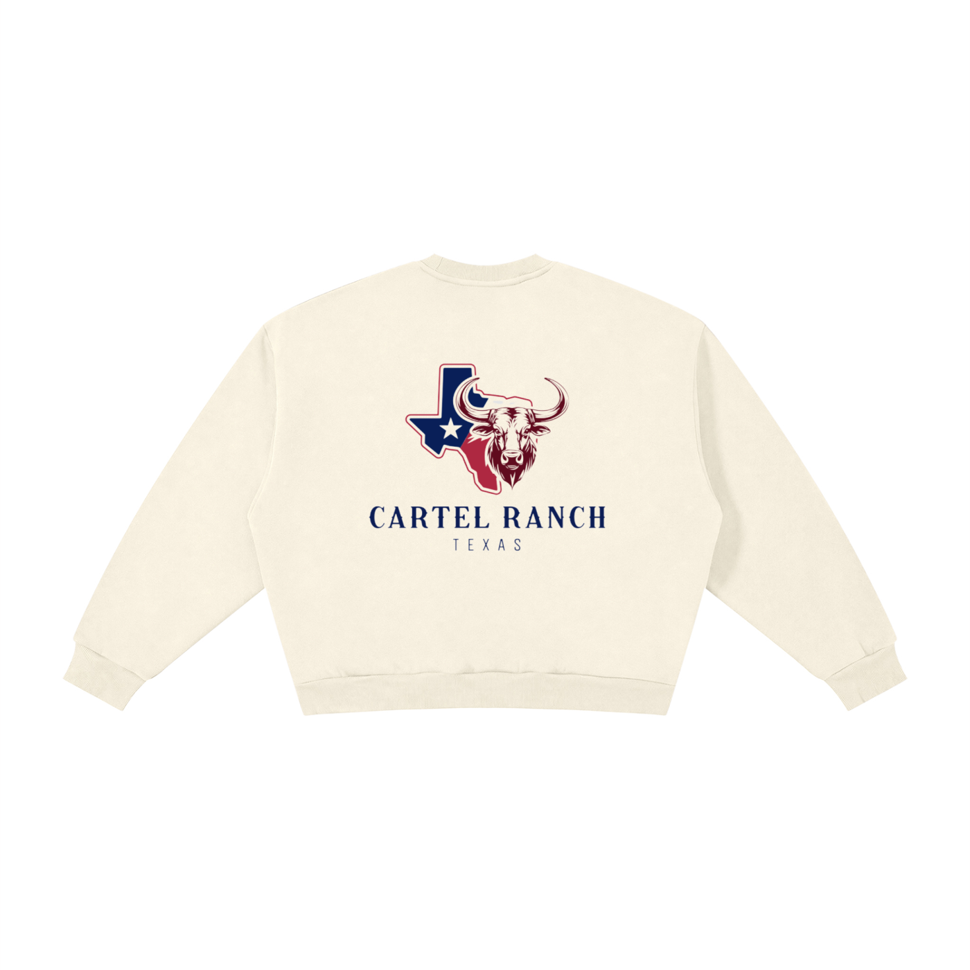Boxy Fleece Crewneck Sweatshirt