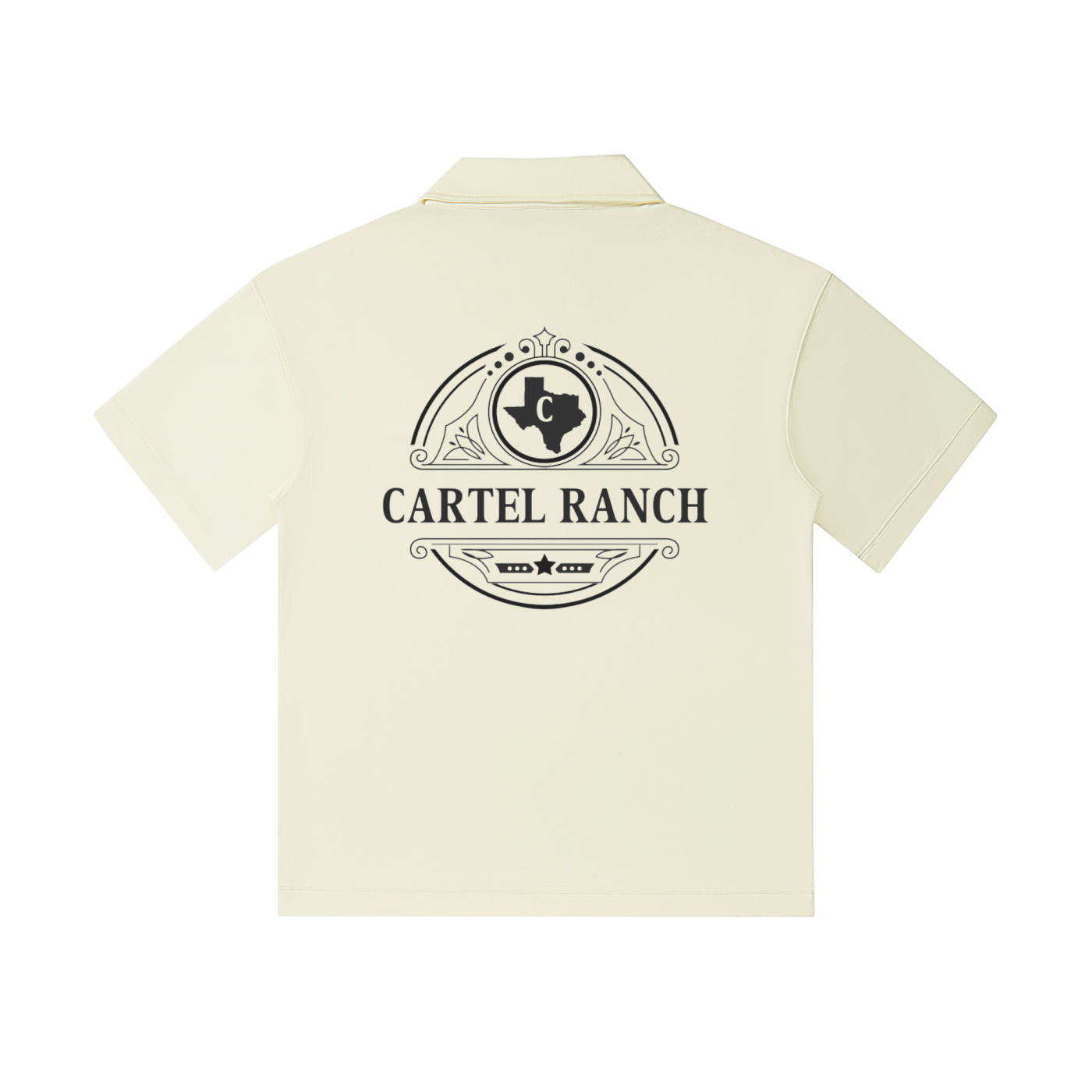 Drop Shoulder Short-Sleeve Polo