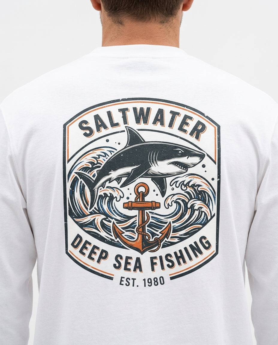 Long-Sleeve T-Shirt — Graphic Detail Macro | Generated by Modelize