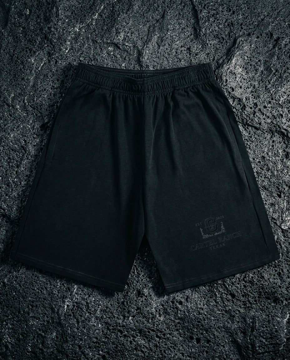 Heavyweight cotton shorts — Curated Outfit Flat Lay | Generated by Modelize