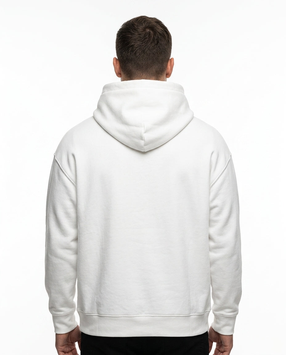 Oversized Hoodie — Rear View Studio | Generated by Modelize