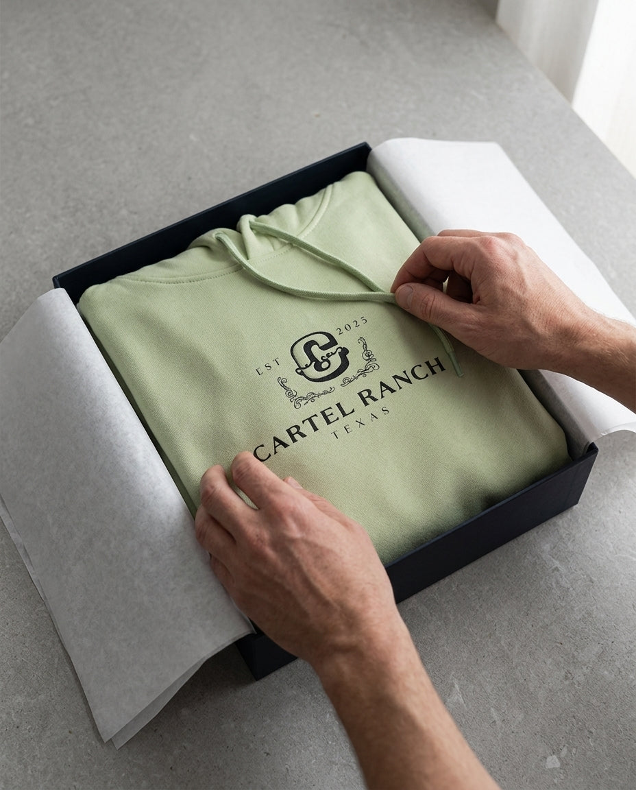 Oversized Hoodie — Premium Packaging | Generated by Modelize